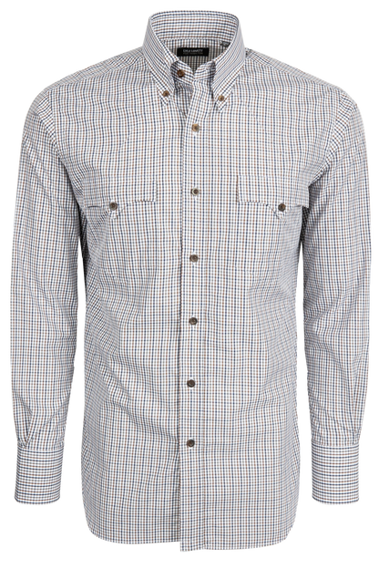Lyle Lovett for Hamilton Button Front Shirt - Brown