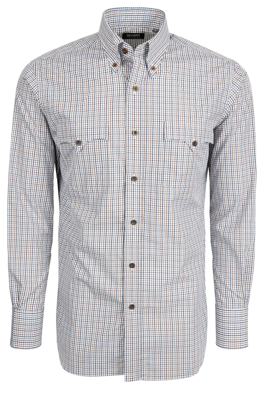 Lyle Lovett for Hamilton Button Front Shirt - Brown