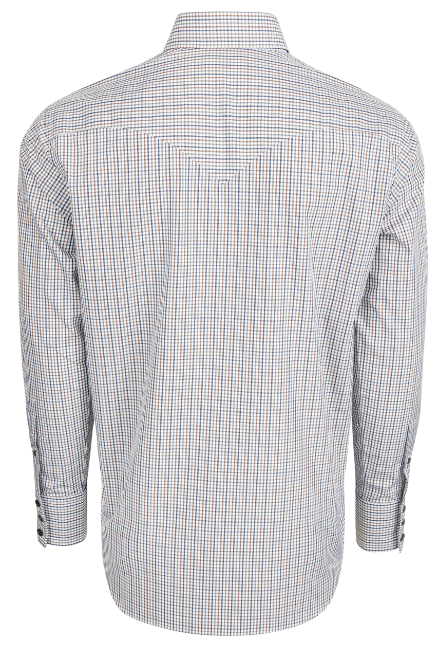 Lyle Lovett for Hamilton Button Front Shirt - Brown