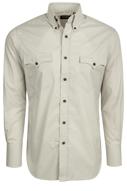 Lyle Lovett for Hamilton Button Front Shirt - Tan