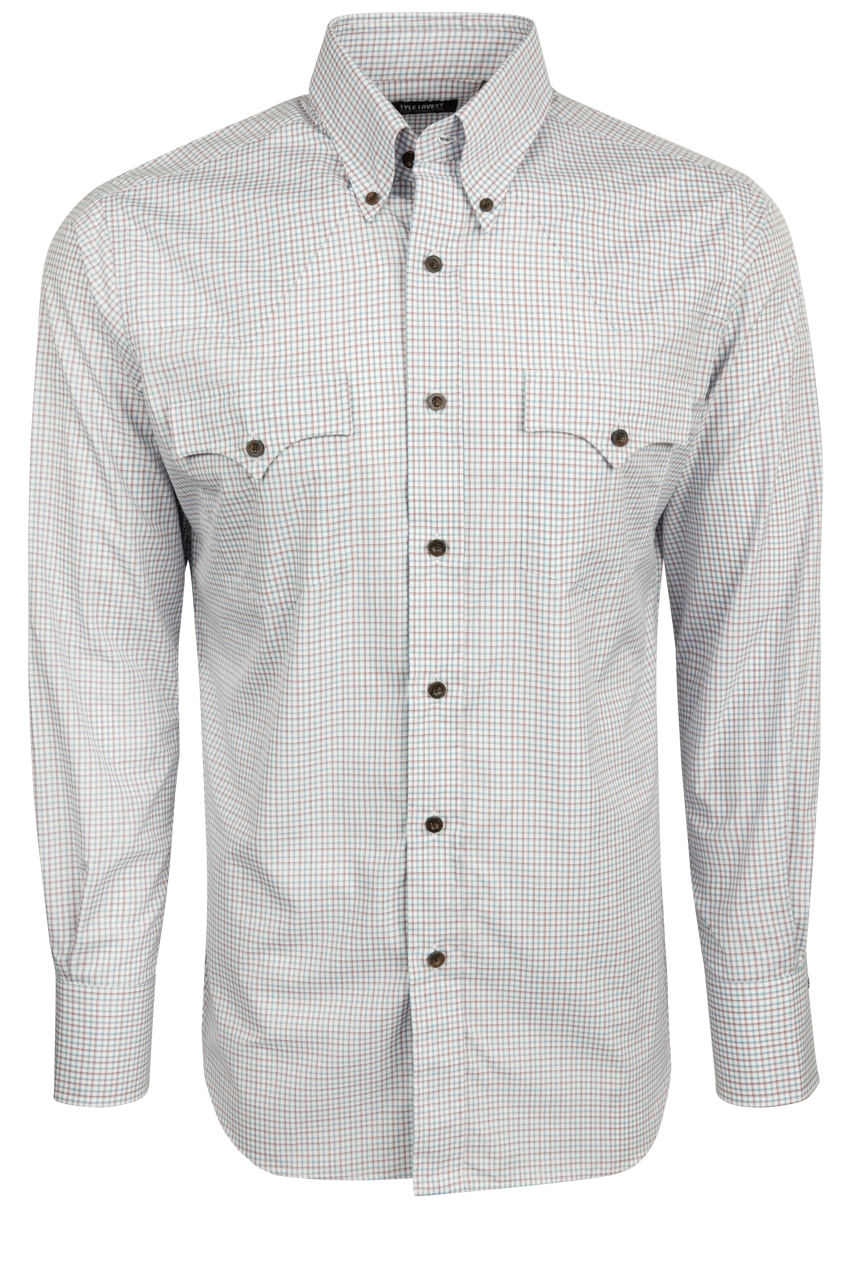 Lyle Lovett for Hamilton Snap Front Shirt - Tan