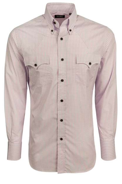 Lyle Lovett for Hamilton Snap Front Shirt - Lilac