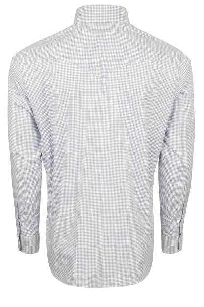 Pinto Ranch YY Collection Button-Front Shirt - Periwinkle