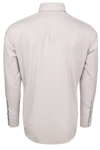 Pinto Ranch YY Collection Button-Front Shirt - Pink Check