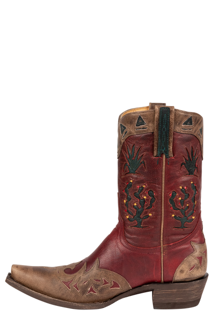 Old Gringo Cactus Desert Cowgirl Boots - Red