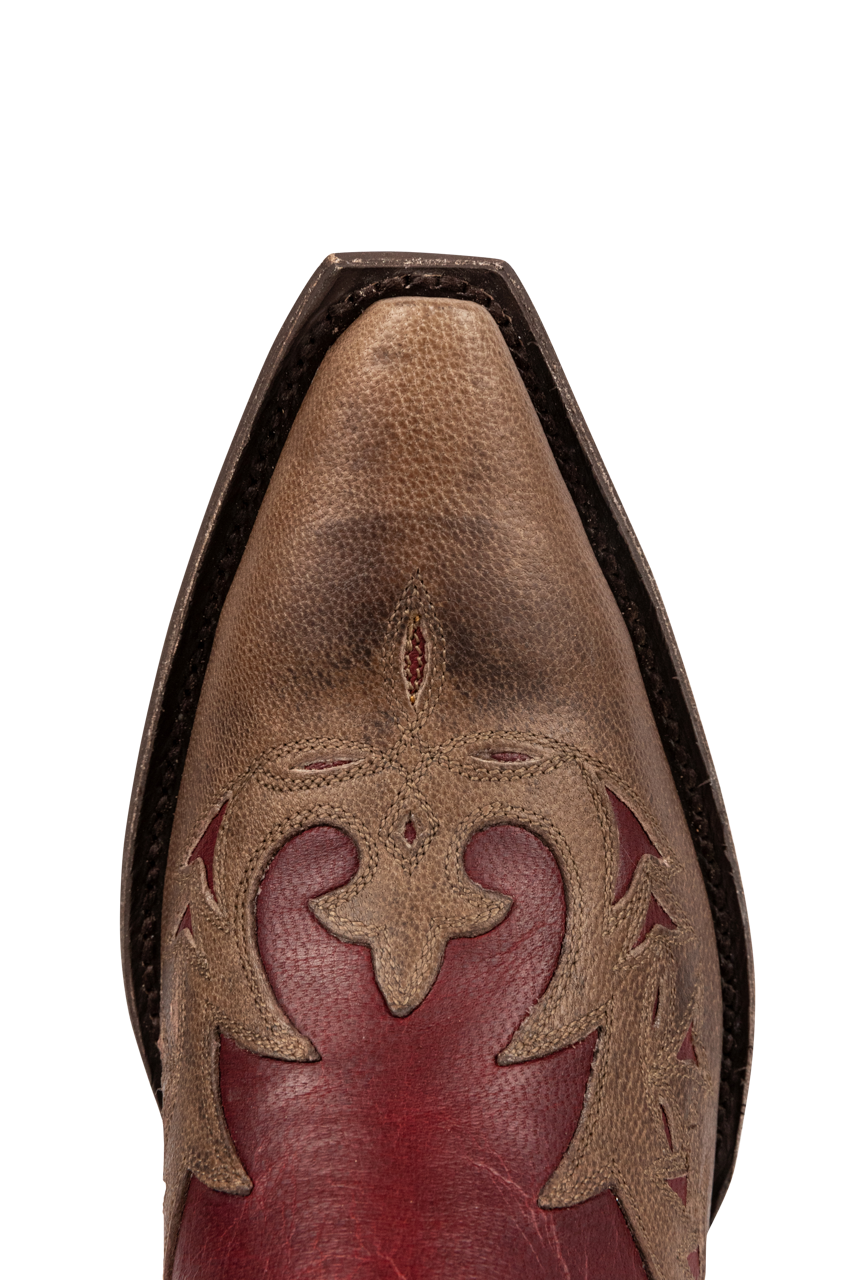 Old Gringo Cactus Desert Cowgirl Boots - Red