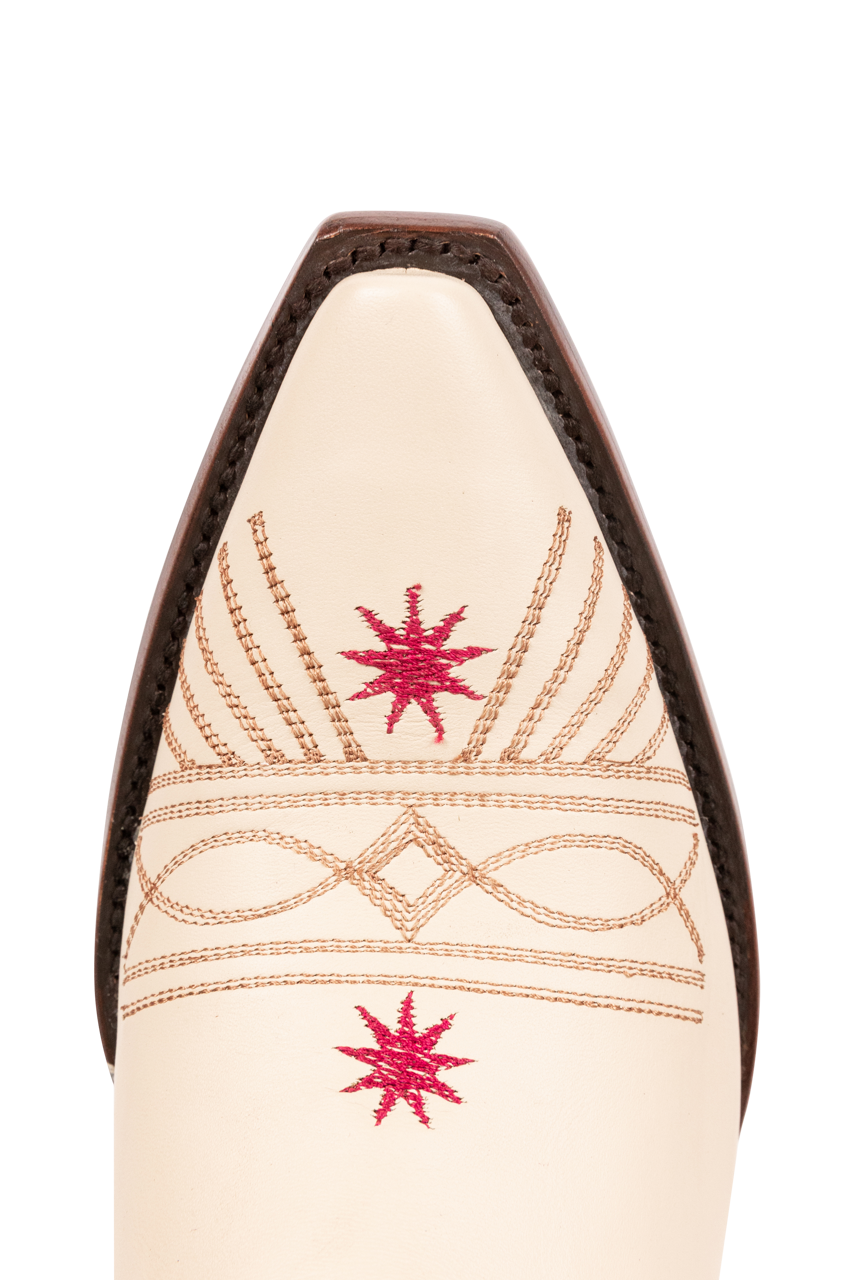 Old Gringo Lasso Cowgirl Boots - Cream