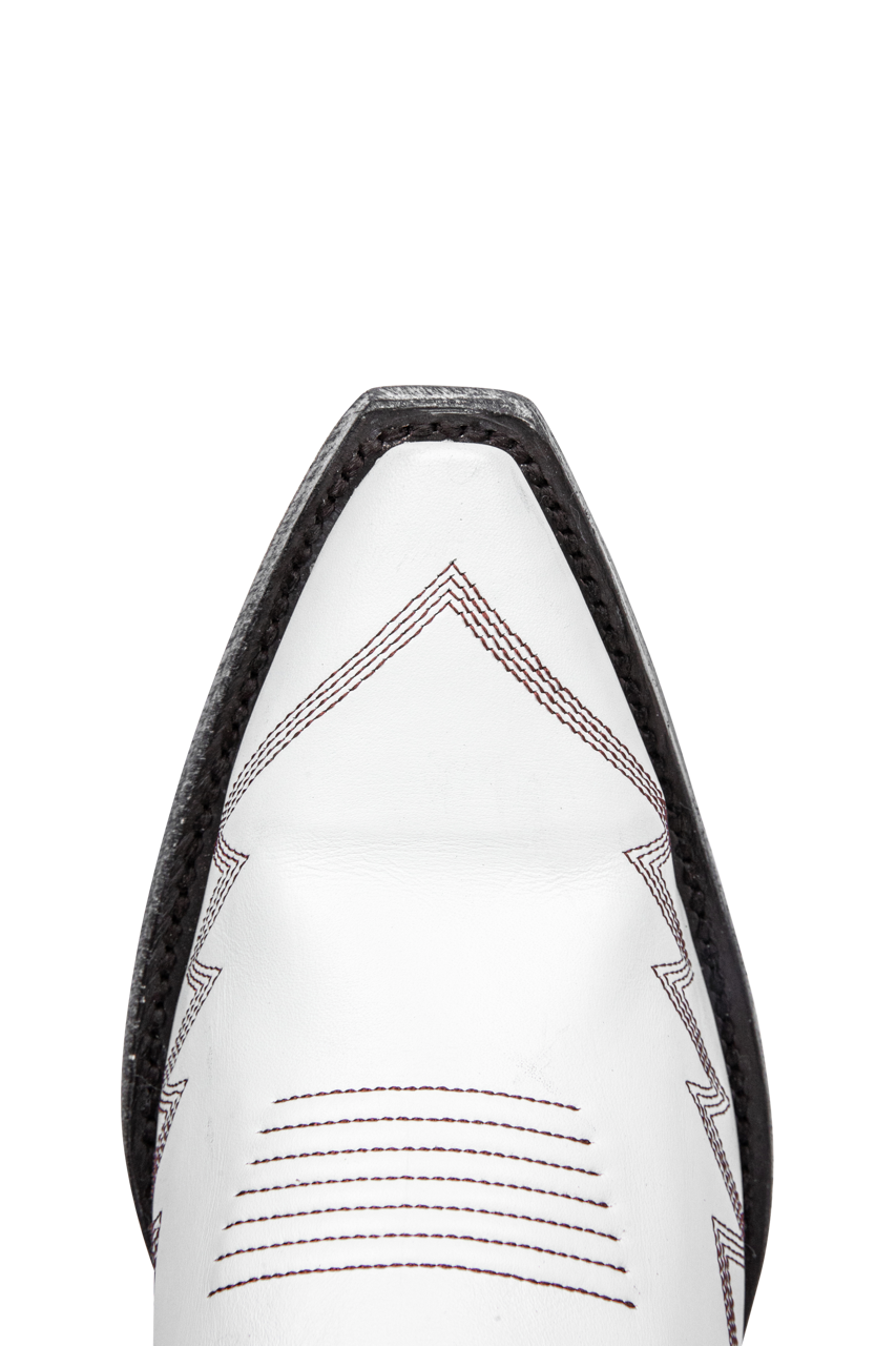 Old Gringo Chezile Cowgirl Booties - White