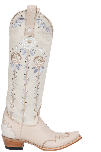 Old Gringo Thorn in My Side Cowgirl Boots - Nude