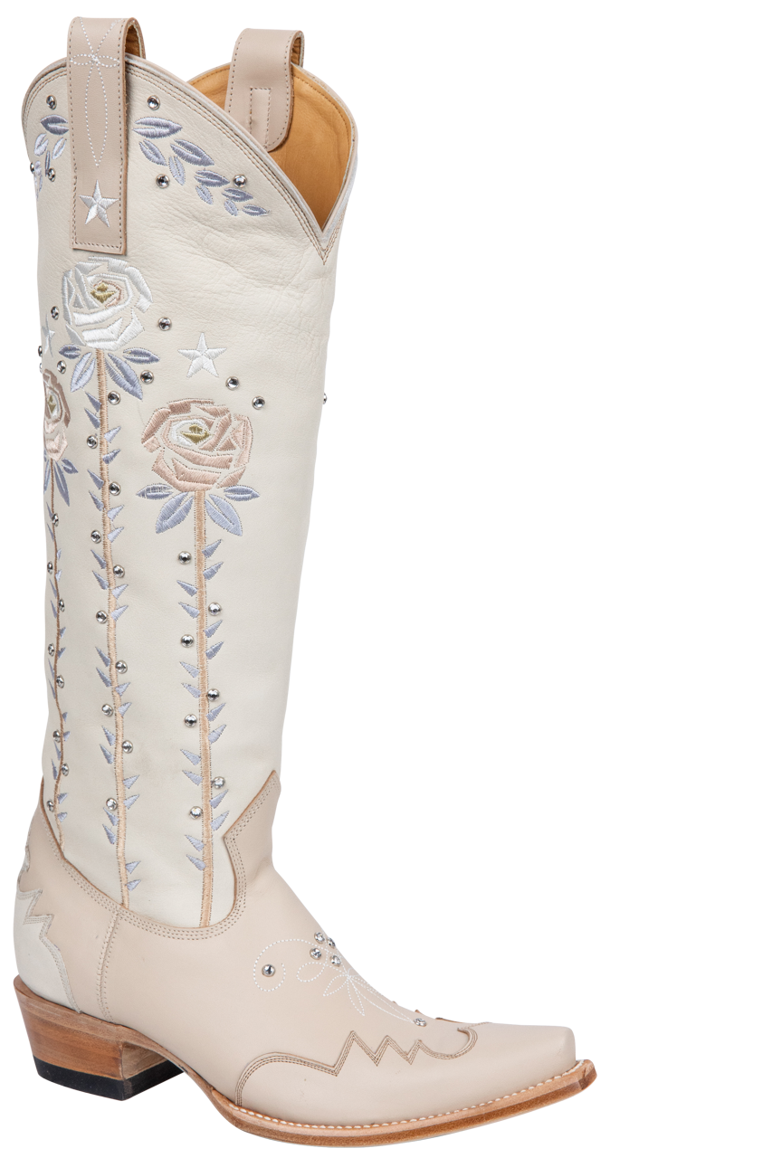 Old Gringo Thorn in My Side Cowgirl Boots - Nude
