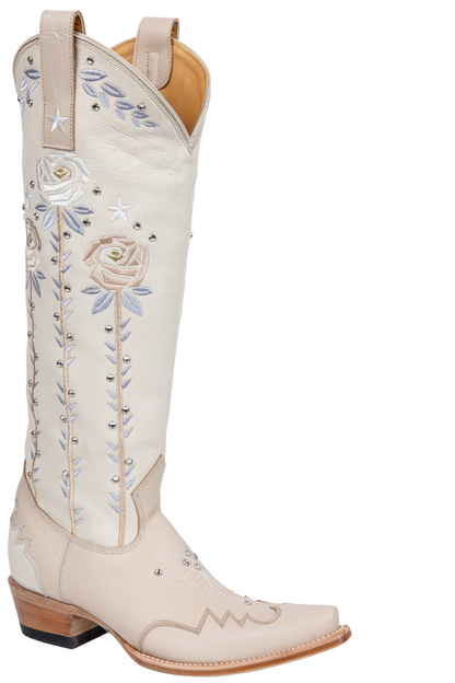 Old Gringo Thorn in My Side Cowgirl Boots - Nude