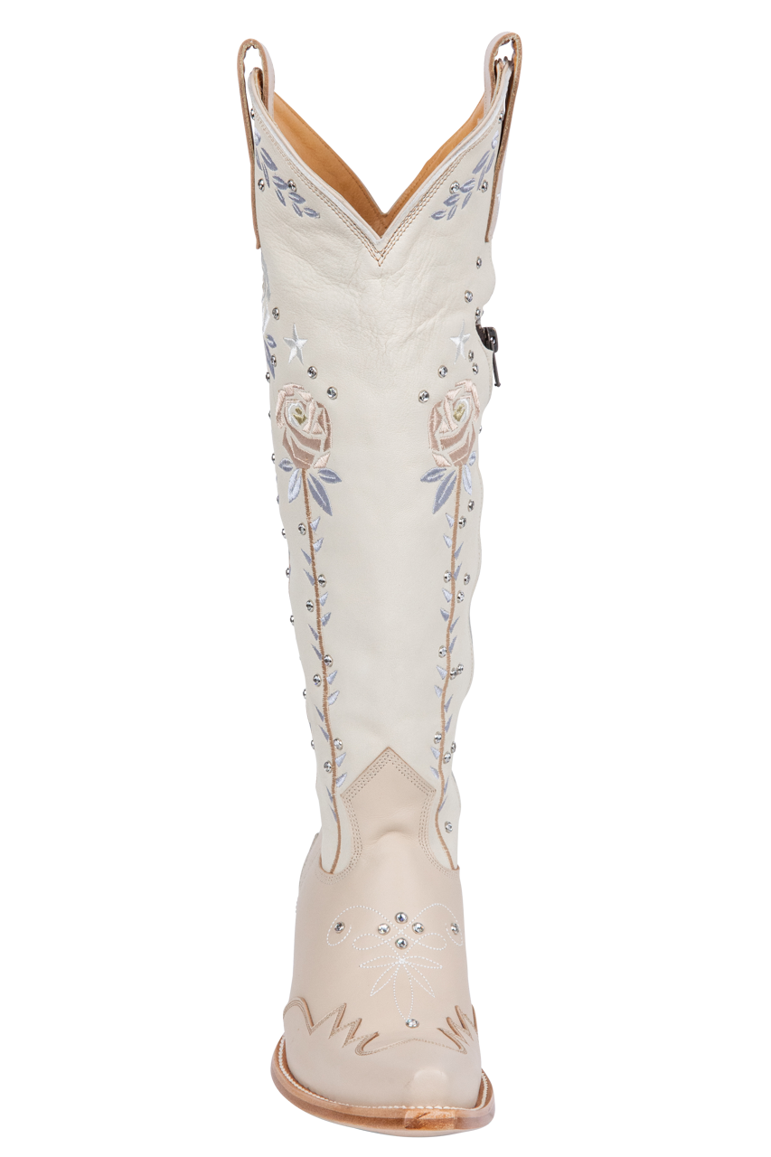 Old Gringo Thorn in My Side Cowgirl Boots - Nude