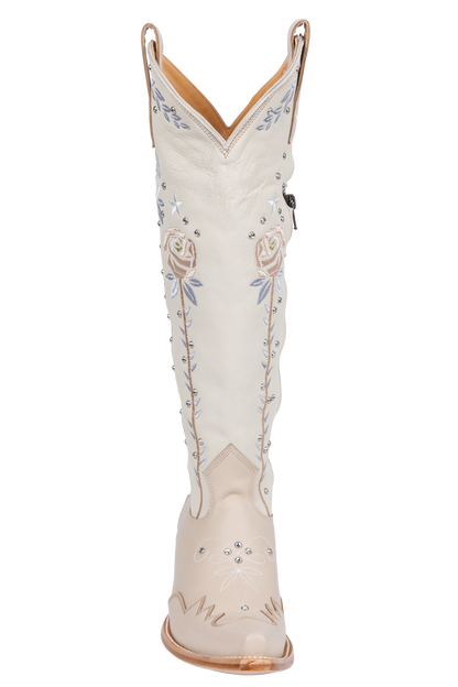 Old Gringo Thorn in My Side Cowgirl Boots - Nude