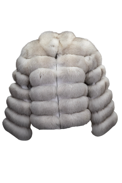 Pinto Ranch Smoky Zip Front Fur Jacket