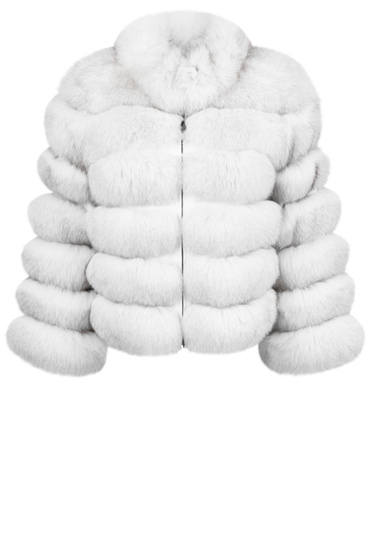 Pinto Ranch Smoky Zip Front Fur Jacket