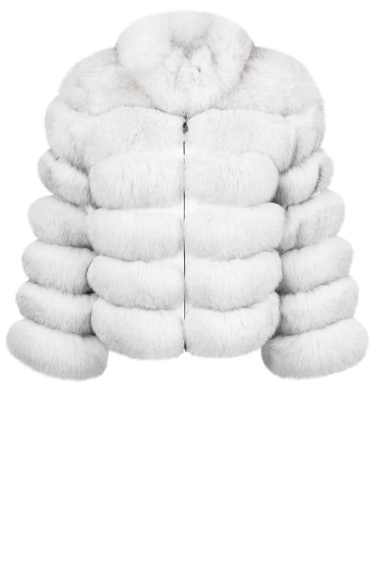 Pinto Ranch Smoky Zip Front Fur Jacket