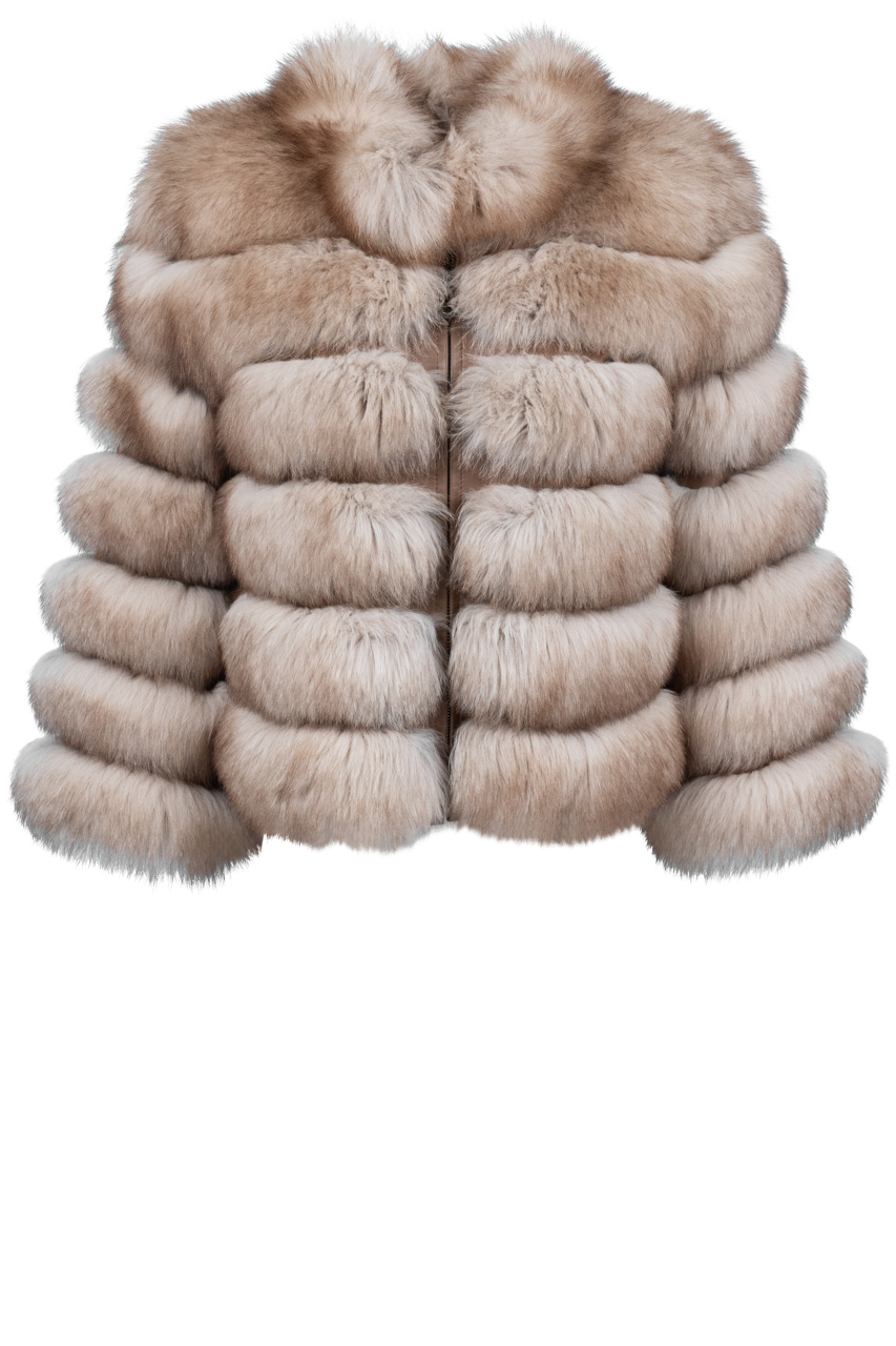 Pinto Ranch Kizil Sable Fur Jacket - Tan