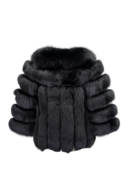 Pinto Ranch Black Siyah Fur Jacket