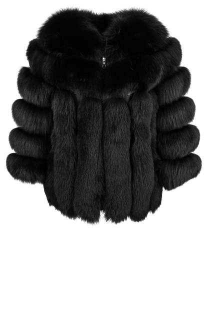 Pinto Ranch Black Siyah Fur Jacket