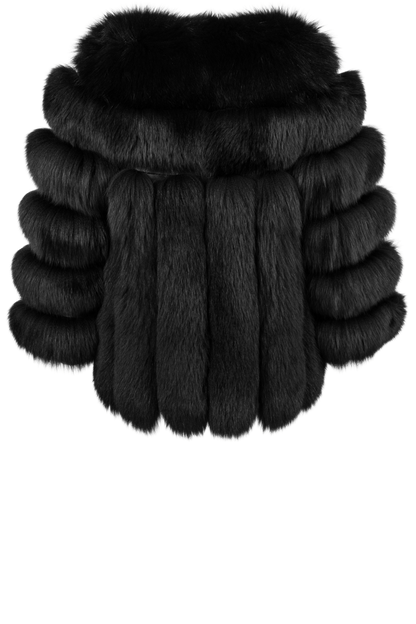 Pinto Ranch Black Siyah Fur Jacket