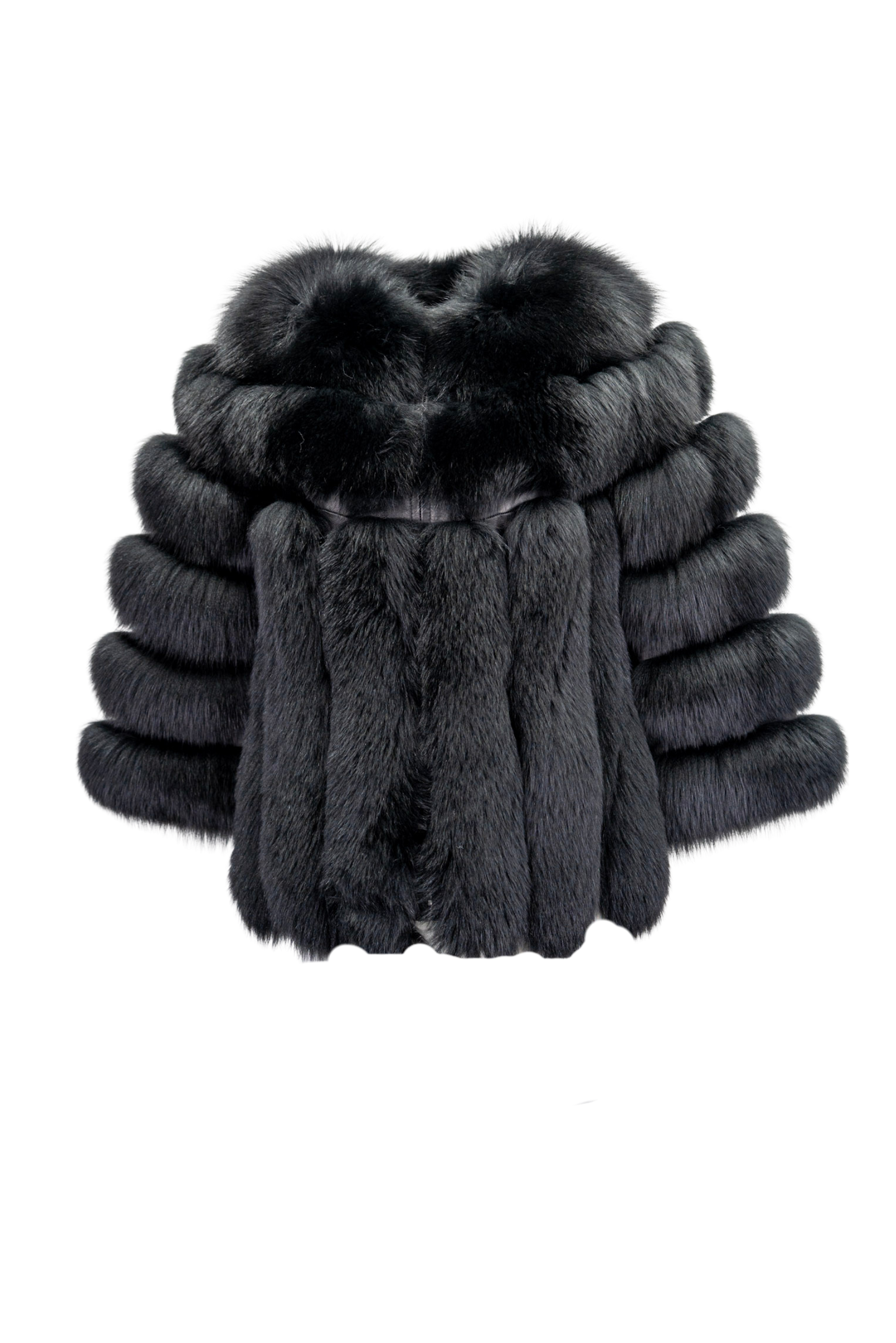 Pinto Ranch Black Siyah Fur Jacket