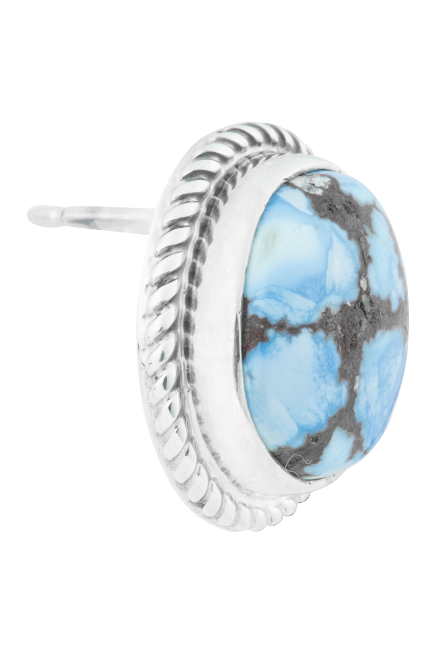 Golden Hill Turquoise Stud Earrings