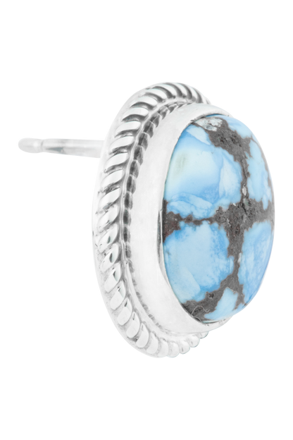 Golden Hill Turquoise Stud Earrings