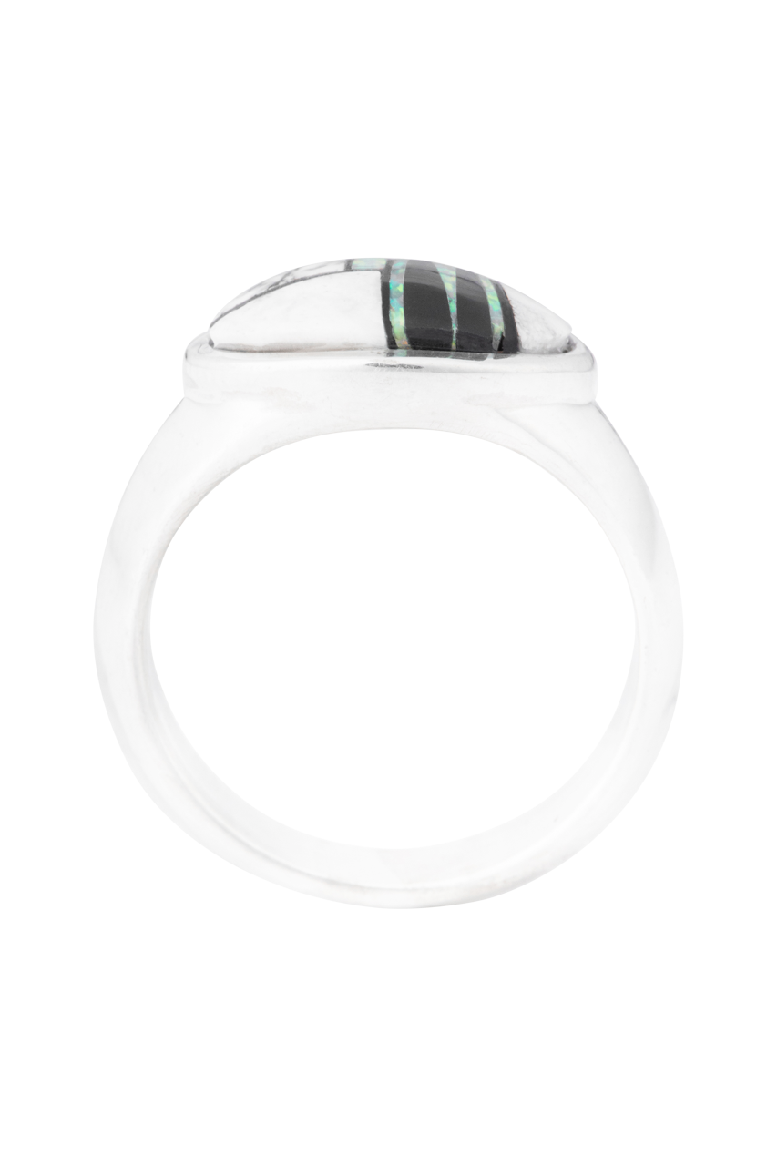 White Buffalo Multi-Stone Ring 2