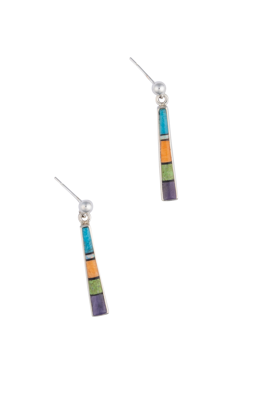 Desert Mirage Marble Pendant Necklace Set