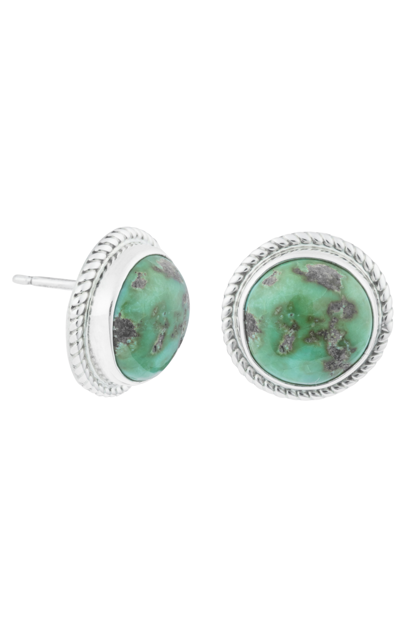  Sonoran Gold Turquoise Stud Earrings