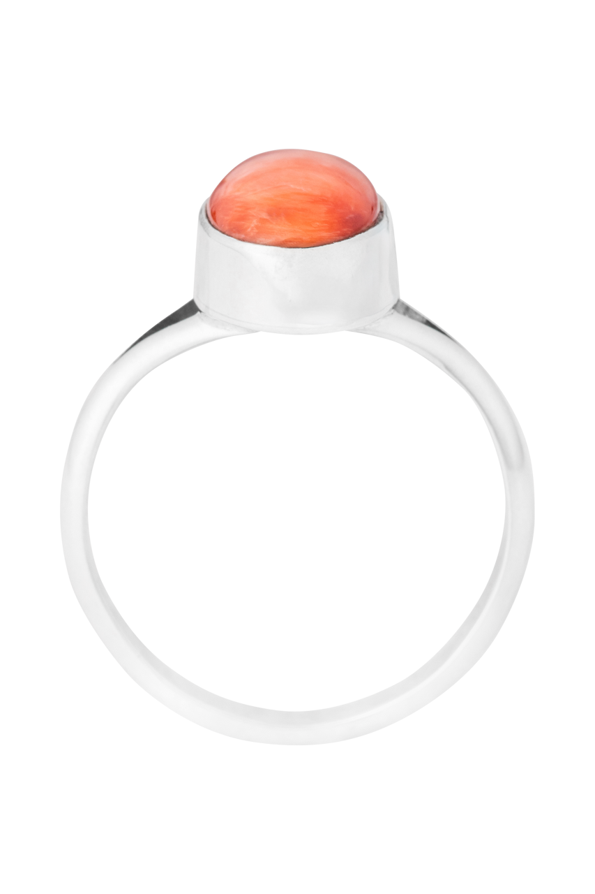 Red Spiny Oyster Shell Ring 