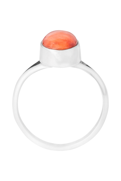 Red Spiny Oyster Shell Ring 