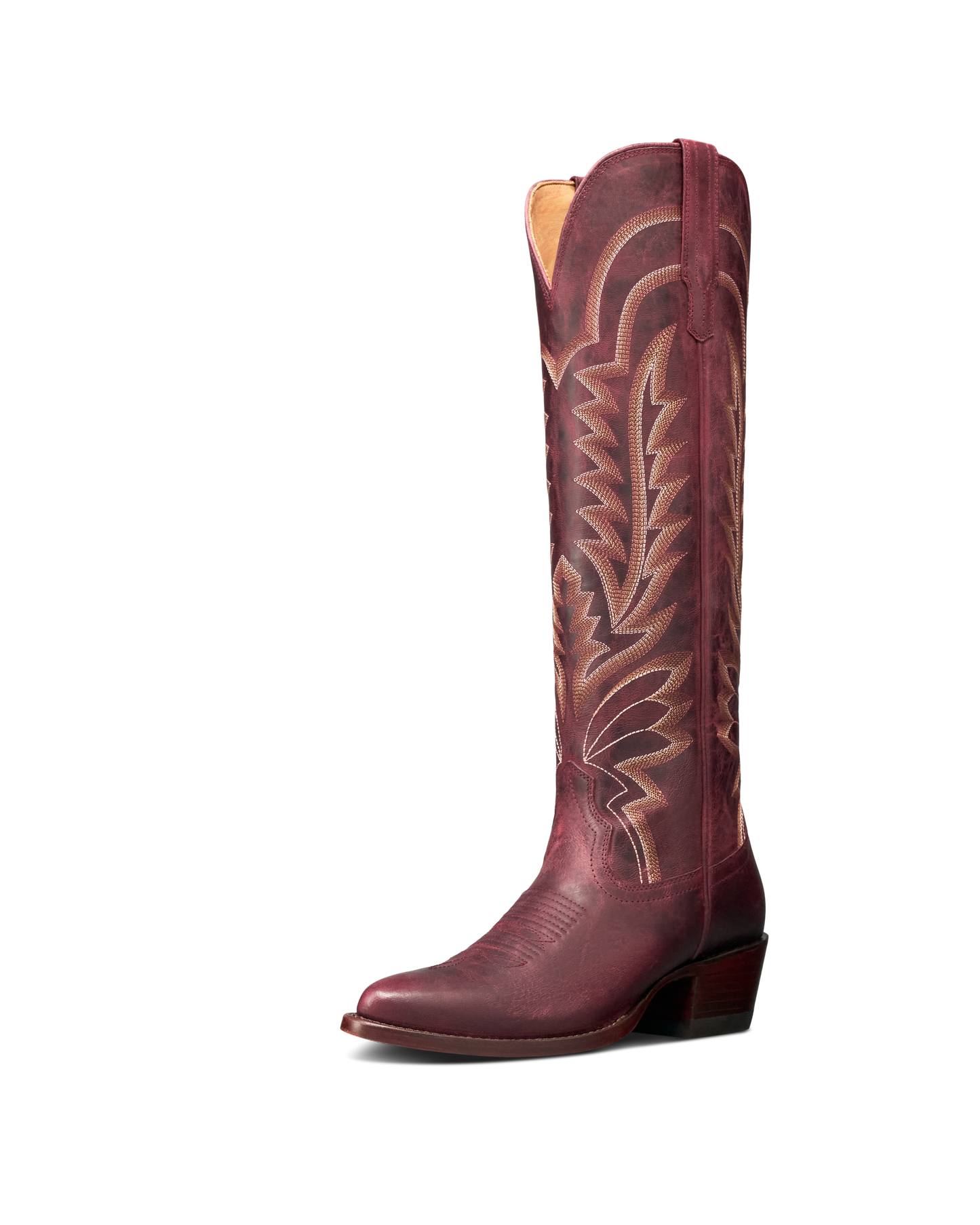 Tecovas Abby Cowgirl Boots - Wine