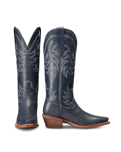 Tecovas Annie Cowgirl Boots - Atlantic Blue