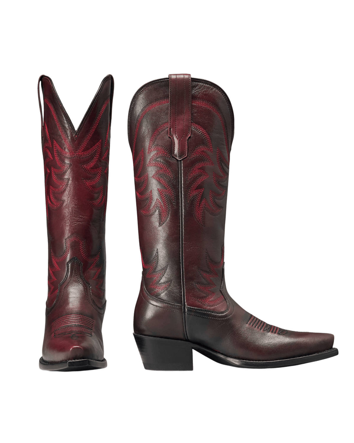Tecovas Annie Cowgirl Boots - Black Cherry