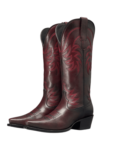Tecovas Annie Cowgirl Boots - Black Cherry