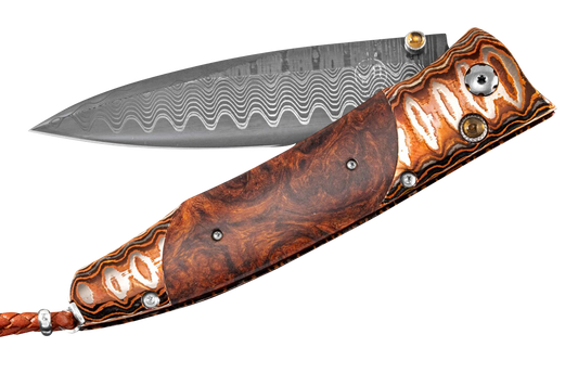William Henry Dark Desert Pocket Knife
