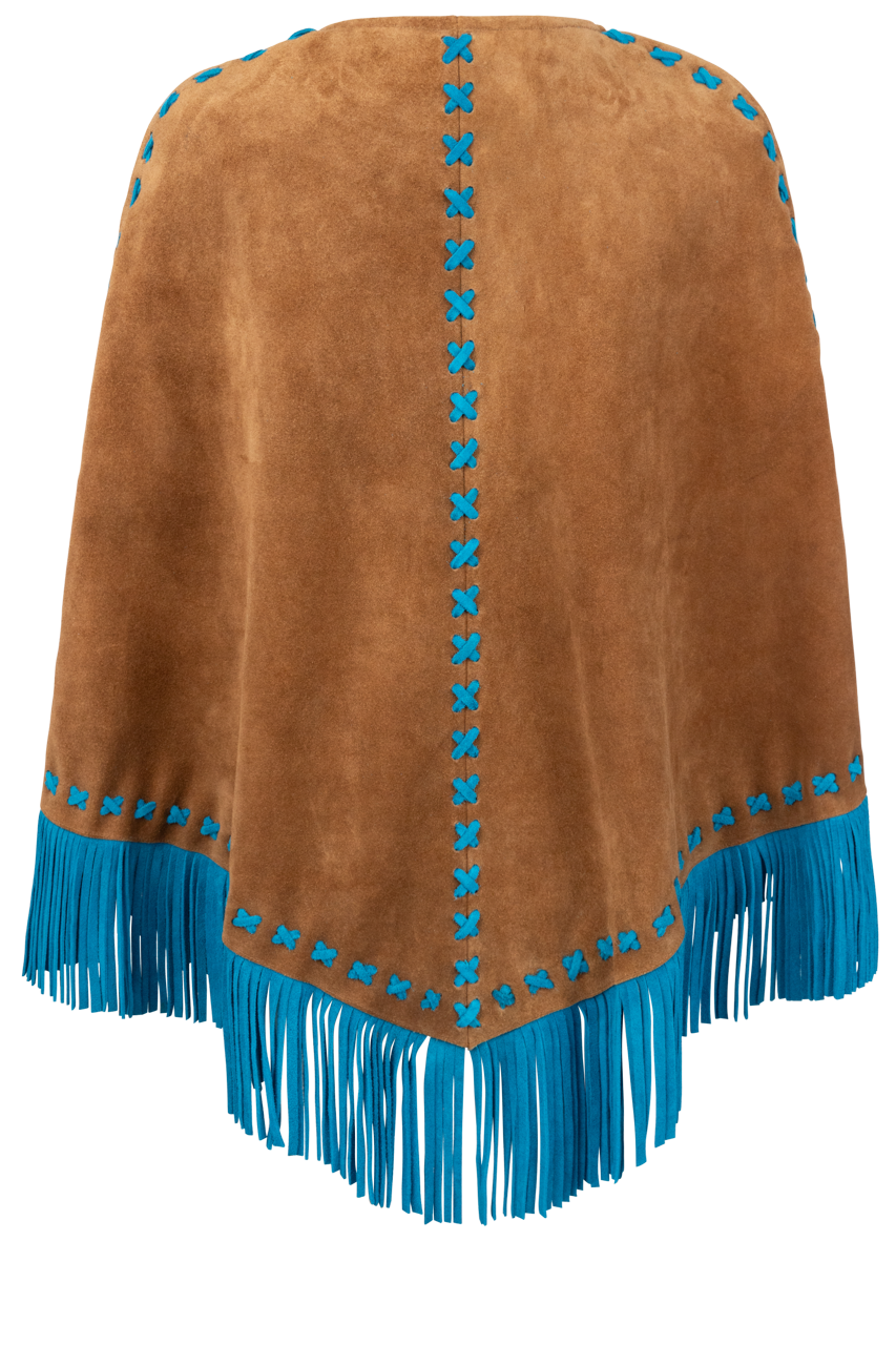 Western & Co. Babe Suede Cape