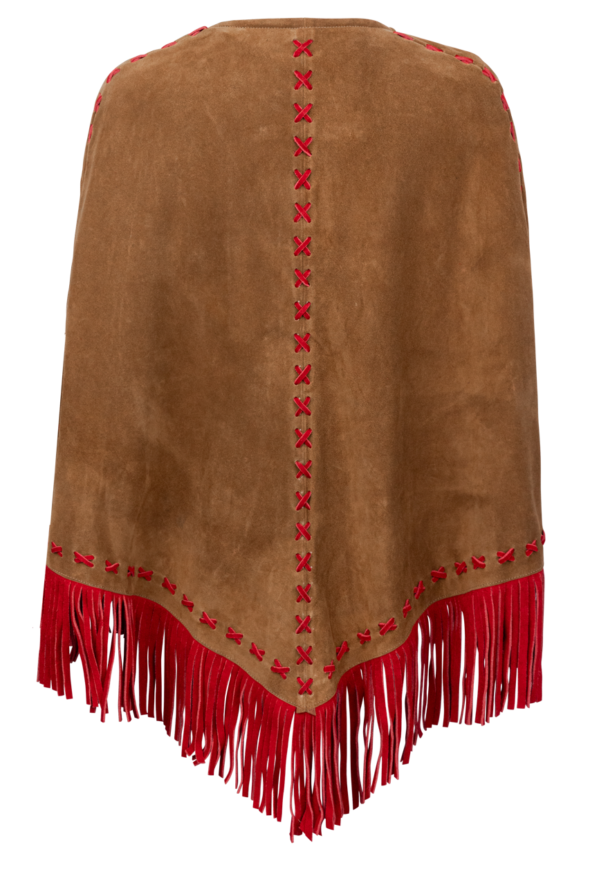 Western & Co. Babe Suede Cape