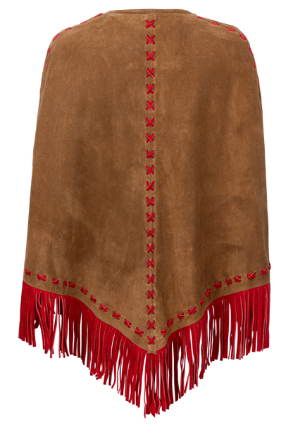 Western & Co. Babe Suede Cape