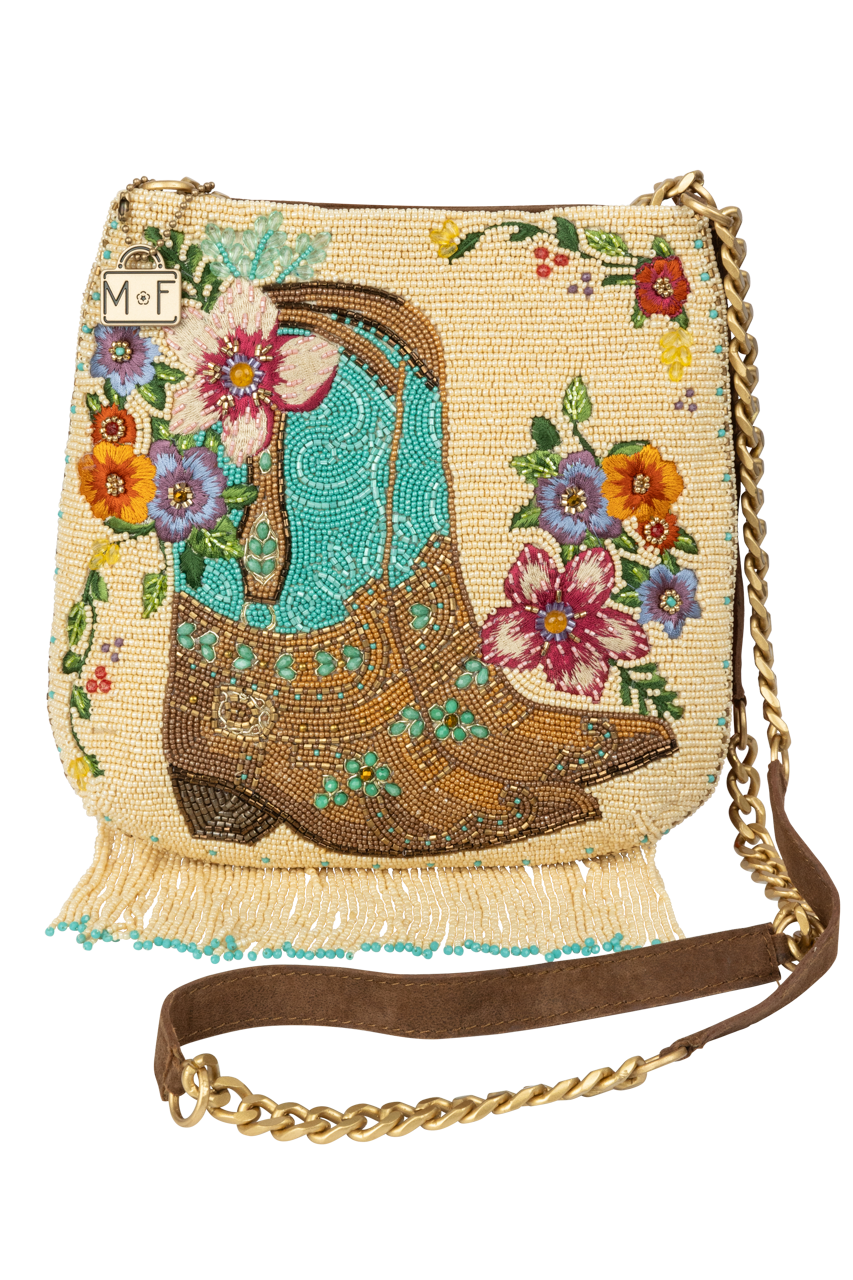 Mary Frances Line Dance Crossbody Bag