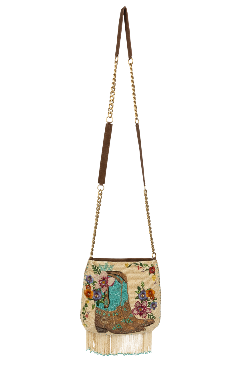 Mary Frances Line Dance Crossbody Bag