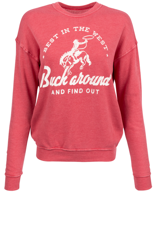 HRT and LUV Buck Around Sweatshirt