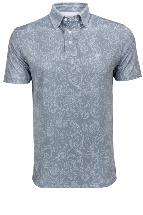 Texas Standard Big Bend Topo Polo Western Shirt | Pinto Ranch