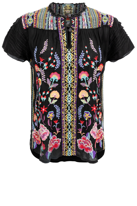 Johnny Was Agnes Lafaret Blouse