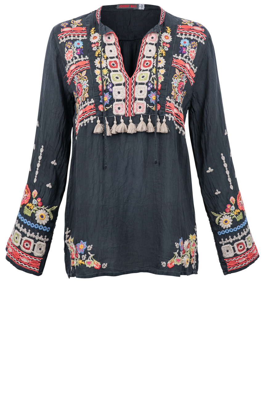 Johnny Was Western Coriander Blouse | Pinto Ranch