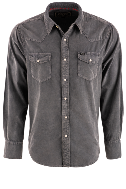 True Grit Jackson Cord Snap Front Shirt