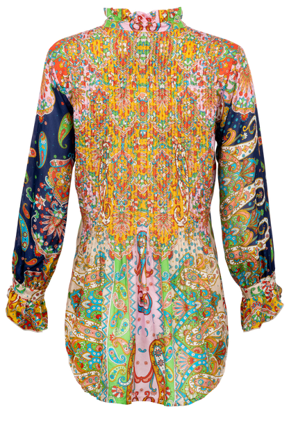 Johnny Was Braemar Kita Tunic Top