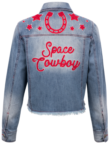 Double D Ranch Space Cowboy Trucker Jacket
