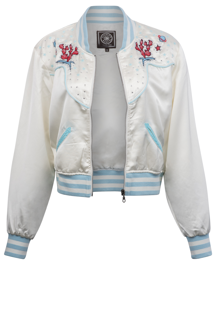 Double D Ranch Beam Me Up Bomber Jacket